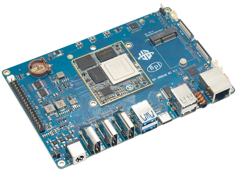 Banana Pi BPI-W3 NAS router board