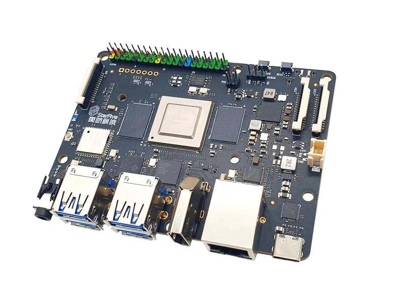 StarFive VisionFive JH7100 RISC-V görsel 1